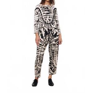 NEW RAQUEL ALLEGRA easy cuff pants in black & white